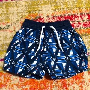 🧜🏼‍♀️3 for $15 item!🧜🏼‍♀️ sailboat swim trunks